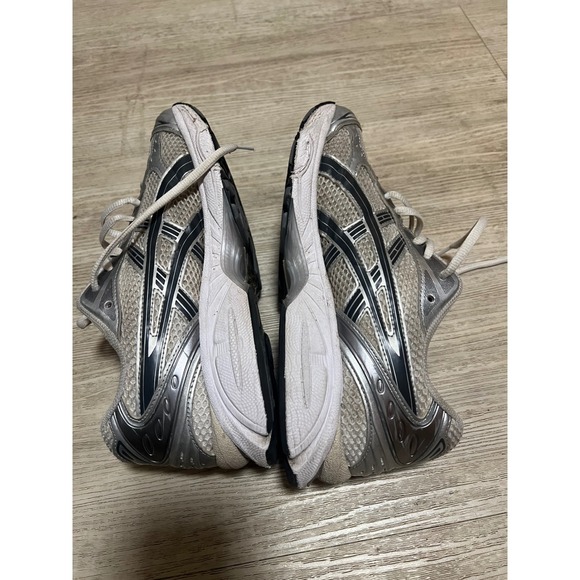 Asics Gel-Kayano 14 Mens Running Shoes Metallic Silver Cream 1203A537  Sz 8.5 - Picture 8 of 12